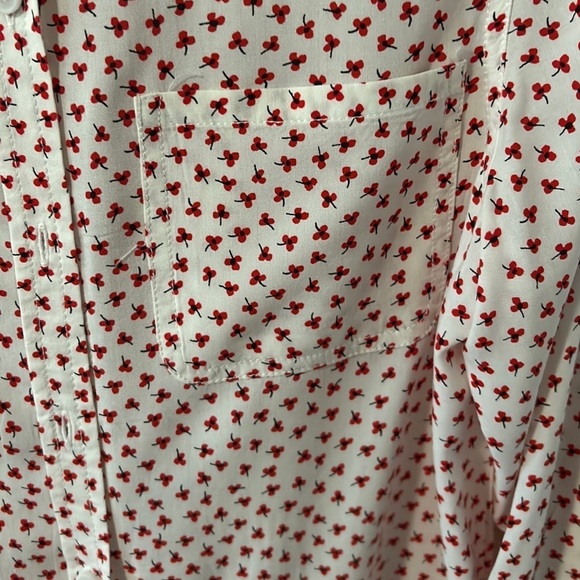 BEACHLUNCHLOUNGE woman long sleeve dress shirt - Picture 2 of 7